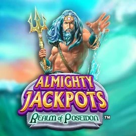 Almighty Jackpots – Realm of Poseidon casino game by Novomatic – featured logo at Betfred 365 Casino