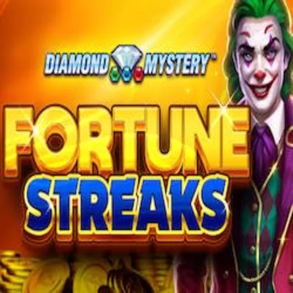 Diamond Mystery Fortune Streaks logo by Greentube Betfred 365 Casino