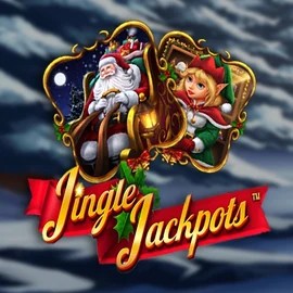 Jingle Jackpots logo by Dragon Gaming at Betfred 365 Casino