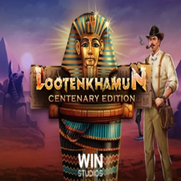 Official Slots logo: Loot'en Khamun the Dead Sea Scrolls by Win Studios at Betfred 365 Casino